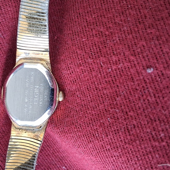 Vintage Diamond ELGIN finished in 14 K Gold - Picture 6 of 8